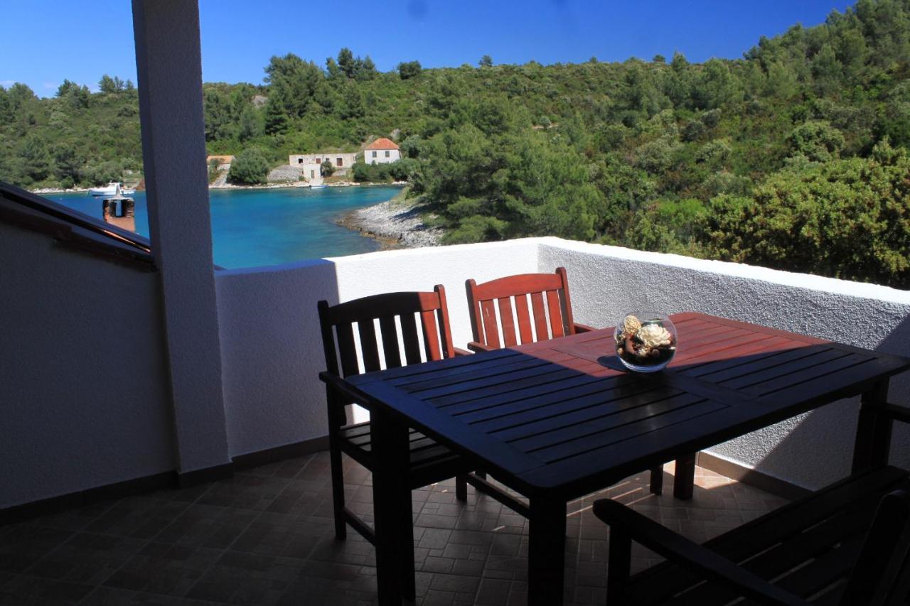Seaside Secluded Apartments Cove Karkavac - Scedro, Hvar - 8801 Jelsa  Kültér fotó